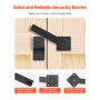 VEVOR Flip Gate Latch Metal Heavy Duty Latches Hardware 360° Rotation Latches