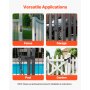 VEVOR Flip Gate Latch Metal Heavy Duty Latches Hardware 360° Rotation Latches