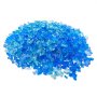 10 LBS Fire Glass 3/4-Inch Fireplace Glass Rocks for Fire Pit Table 3 Colors