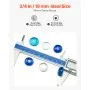 10LBS Fire Glass 3/4-Inch Fireplace Glass Rocks Cobalt Blue Caribbean Blue Clear