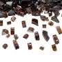 VEVOR Fire Glass, 10 LBS / 4.5 KG High-Temperature Resistant Fireplace Rocks, 1/2-Inch / 12.7 mm Reflective & Smokeless Firepit Glass Rock, High Luster Stone Landscaping for Fire Pit Table, Copper