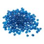 VEVOR Fire Glass, 20 LBS / 9 KG High-Temperature Resistant Fireplace Rocks, 1 Inch / 25.4 mm Reflective Firepit Glass Diamond Beads, High Luster Stone Landscaping for Fire Pit Table, Caribbean Blue