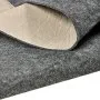 VEVOR Slip-Resistant Rug Pad, Protective Cushioning Carpet Pad, 2'x8' (7.87' Actual) - 1/4"Thick - Dual Surface - Polyester Felt + Latex, 1-2㎡ Area Carpet Padding Rug Cushion Safe for All Floors, Grey