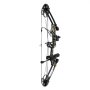 VEVOR Compound Bow Archery, Adjustable 19-30 in Draw Length Compound Bow Package for Beginner, 19-70 Lbs Draw Weight Archery Bows and Arrow Set, Right Hand Kit with Hunting Equipment, 320 fps