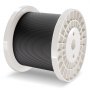 VEVOR Wire Rope Kit, 1/8" 500 ft 316 Stainless Steel Cable with Cutter and Gloves, 1600 lbs Breaking Strength, 7x7 Strands Core Marine Aircraft Grade for Handrail Stair Decking Fence Outdoors, Black