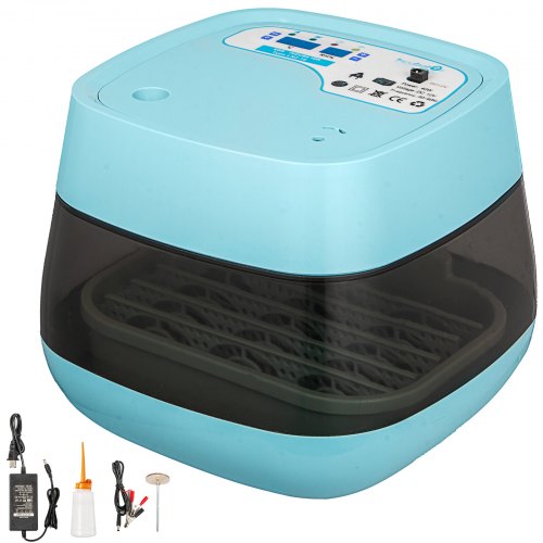 16 Egg Incubator Digital Automatic Turner Mini Hatcher Home Use Temperature Control Hatching