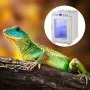 VEVOR Reptile Incubator, 25L Scientific Lab Incubator, Cooling and Heating 5 °C to 42 °C Automatic Incubator, 12V/110V White Reptile Egg Breeding Hatchery Work for Thermostats Snakes and Turtles