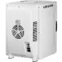 VEVOR Reptile Incubator, 25L Scientific Lab Incubator, Cooling and Heating 5 °C to 42 °C Automatic Incubator, 12V/110V White Reptile Egg Breeding Hatchery Work for Thermostats Snakes and Turtles
