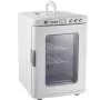 VEVOR Reptile Incubator, 25L Scientific Lab Incubator, Cooling and Heating 5 °C to 42 °C Automatic Incubator, 12V/110V White Reptile Egg Breeding Hatchery Work for Thermostats Snakes and Turtles