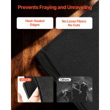 VEVOR Carbon Felt Welding Blankets, 2-Pack 508mm x 914mm Flame Retardant Welding Blanket, Up to 1800°F Heat Resistant Safety Protection Blanket, 3.5mm Thickened Carbon Fiber Fireproof Insulation Mat