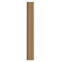 VEVOR Wood Slat Acoustic Panels, 7.9 x 94.5 inch, MDF Accent Wooden Wall Panels for Modern Interior Wall Decor, Faux Wood Wall Board Panels for Noise Reduction, Light Oak