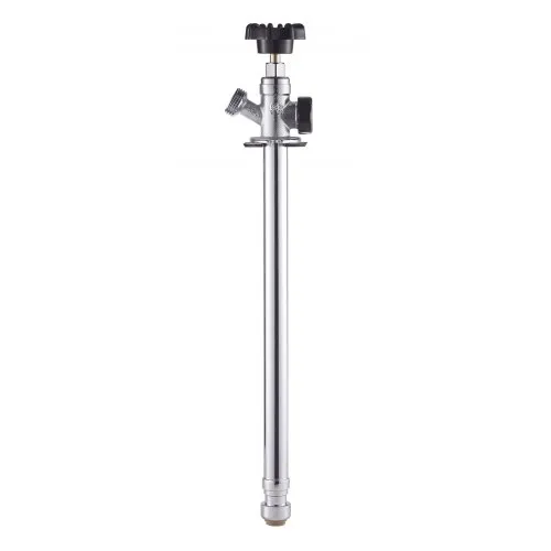 12 in Frost-Free Sillcock 1/2" PTC x 3/4" MHT Hose Bibb Anti-Siphon Valve