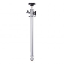 12 in Frost-Free Sillcock 1/2" PTC x 3/4" MHT Hose Bibb Anti-Siphon Valve