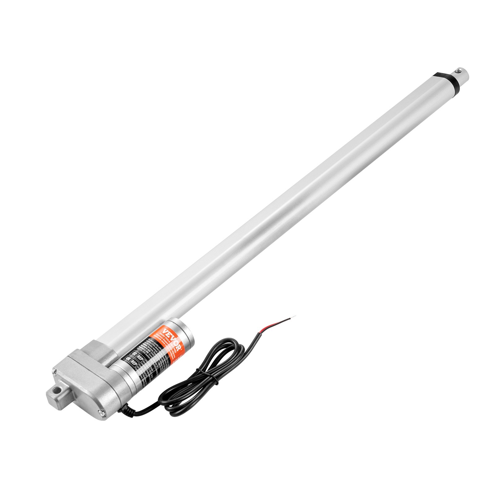 VEVOR Linear Actuator 12V, 20 Inch Waterproof IP65 Linear Actuator, 660lbs/3000N 0.19"/s Linear Motion Actuator with Mounting Bracket for Outdoor Use