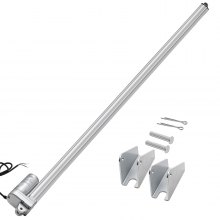 VEVOR 12V Linear Actuator, 40 Inch IP65 Waterproof Linear Actuator, 675lbs/3000N 0.2"/s Motion Actuators with Mounting Bracket for Outdoor Use