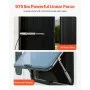 Lineárny aktuátor VEVOR 12V, zdvih 152,4 mm, vodotesný lineárny aktuátor IP65, aktuátory pohybu 3000N 5 mm/s s montážnymi konzolami pre solárne sledovače, priemyselné stroje, otvárače dverí