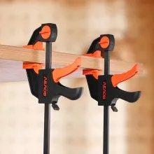 Bar Clamps for Woodworking 2-Pack 12 inch and 2-Pack 6 inch Clamp / Spreader