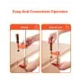 Bar Clamps for Woodworking 2-Pack 24 inch Opening Lockable F Clamp Cast Iron