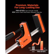 Bar Clamps for Woodworking 2-Pack 30 inch Parallel F Clamp Set Even Pressure