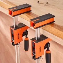 Bar Clamps for Woodworking 2-Pack 30 inch Parallel F Clamp Set Even Pressure