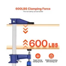 VEVOR Bar Clamps for Woodworking 2-Pcs 91.4cm Opening Lockable F Clamp Cast Iron