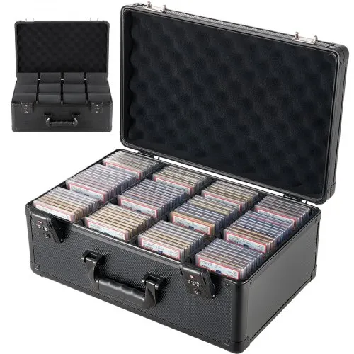 graded card case with lock Evoretro Graded Card Storage Box: 90 Ct TSA Lock