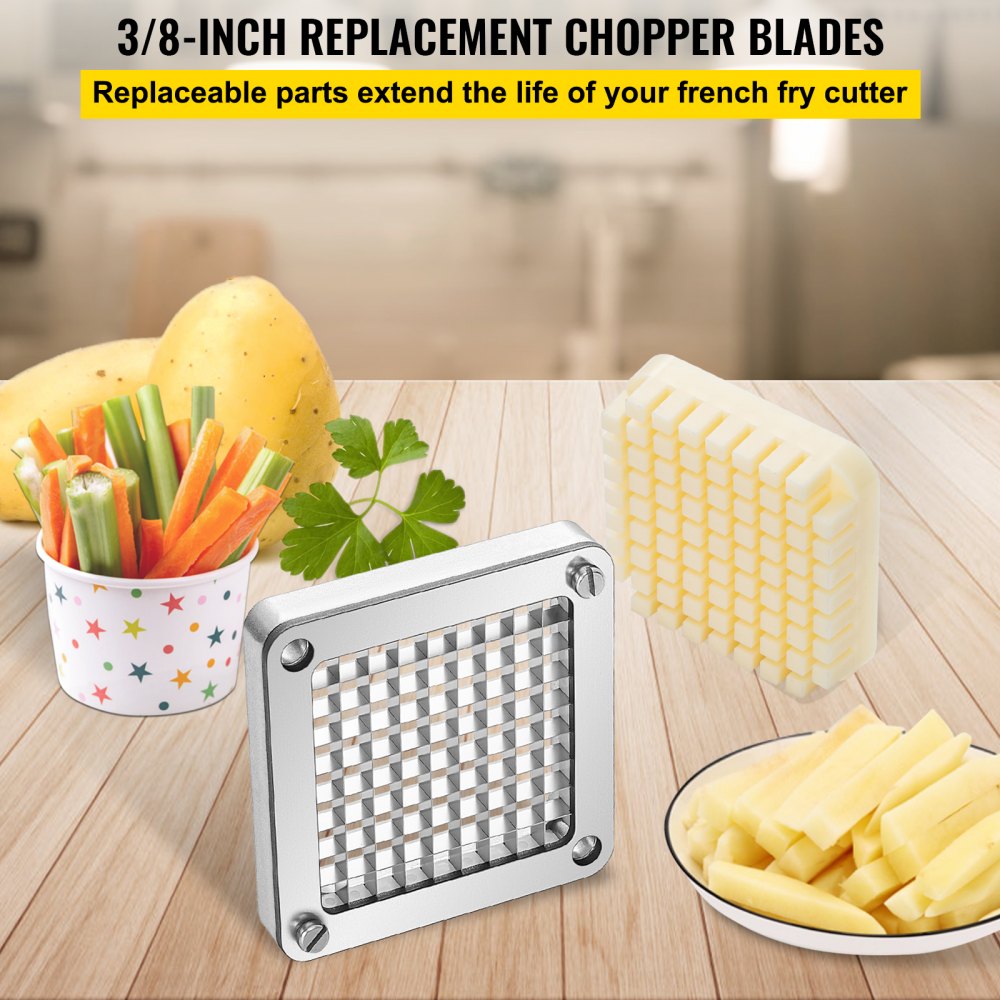  Commercial Vegetable Chopper Automatic Fruit Dicing Machine  With 6/8/10/12/15mm Blades, 5 In 1 Electric Food Dicer for Potatoes Carrots  Cubes Restaurant: Home & Kitchen