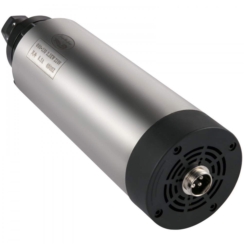 VEVOR CNC Spindle Motor Kits Air Cooled Spindle Motor 220V VFD 2.2KW Clamp 80 mm