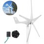 500w 24v Horizontal Wind Turbine Generator Low Start 1.35m Diameter Home Popular