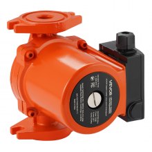 VEVOR F-009-BF5-J Cast Iron Circulator Pump Hot Water Circulation 1/4 HP 17 GPM