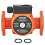 VEVOR UPS15-58FC Hot Water Recirculating Pump, 110V, 82W 17 GPM Hot Water Circulation Pump, 1" NPT Flange 3-Speed Circulator Pump, Quiet Operation Circulator Pump for Home Water Heater System