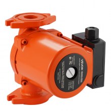 VEVOR 0011-BF4-J Cast Iron Circulator Pump Hot Water Circulation 1/3 HP 33 GPM