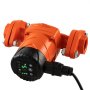 VEVOR F-E007-1F1 High Efficiency Circulator Pump, 16 GPM, 120V 20 ft Cast Iron Hot Water Recirculating Circulation Pump, 1 in Flange Connection, Check Valve, Quiet Operation, for Home Heating System