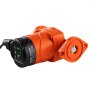 VEVOR F-E007-1F1 High Efficiency Circulator Pump, 16 GPM, 120V 20 ft Cast Iron Hot Water Recirculating Circulation Pump, 1 in Flange Connection, Check Valve, Quiet Operation, for Home Heating System