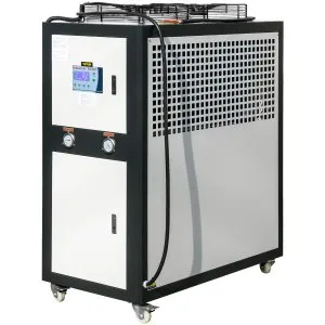 VEVOR Water Chiller 6Ton Capacity, Industrial Chiller 6Hp, Air-Cooled Water Chiller, Finned Condenser, with Micro-Computer Control, Stainless Steel Water Tank Chiller Machine for Cooling Water | VEVOR US