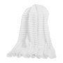 VEVOR Fleece Throw Blanket, 50 x 60 Inches / 1270 x 1524 mm, Flannel Fleece Cozy Throw Blankets, Cute Small Fuzzy Throws, Lightweight Super Soft Bed Blanket, Ideal for Couch, Sofa, Bedroom, White