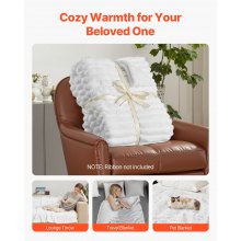 Fleece Throw Blanket Super Soft Lightweight Plush Warm 50x60 Inch/1270x1524 mm
