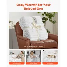 Fleece Throw Blanket Super Soft Lightweight Plush Warm 50x60 Inch/1270x1524 mm