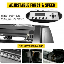 VEVOR Heat Press Transfer Machine, 14in/375mm Vinyl Cutter Plotter, 5 in 1 Multifunctional 12 x 15in Platen Press, Art Craft Printer Sublimation