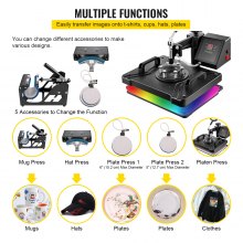 New Digital Clamshell 12" X 15" (29 X 38cm) Heat Transfer Press T-Shirt Sublimation Machine