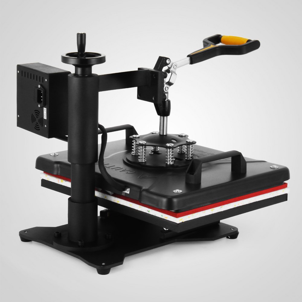 5 in 1 Digital Transfer Sublimation Heat Press Machine T-Shirt Mug Hat cap