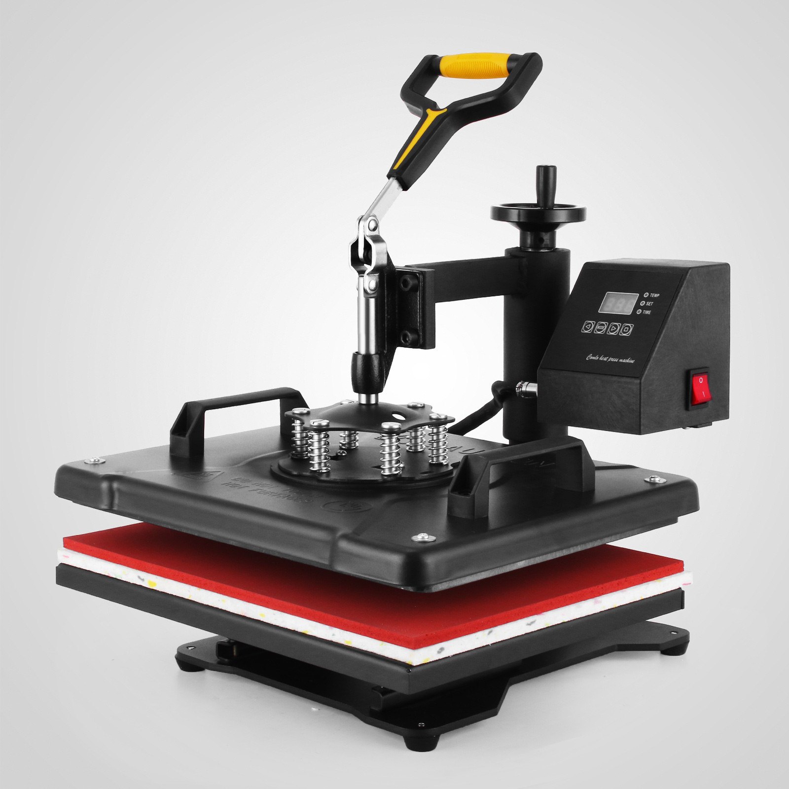 5 in 1 Digital Transfer Sublimation Heat Press Machine T-Shirt Mug Hat cap