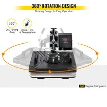 8 In 1 Heat Press 12"x15" Transfer Machine 28" Vinyl Cutter/plotter Cutting Diy