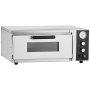 VEVOR Electric Pizza Oven, 18-Inch Commercial Pizza Ovens, 752°F Max Temp, 1740W Large Pizza Oven Countertop with Temp & Time Control, Built in Thermometer Indoor Pizza Maker for Restaurant Home Use