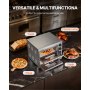 VEVOR Commercial Countertop Pizza Oven Electric Pizza Oven for 35.6 cm Pizza Indoor