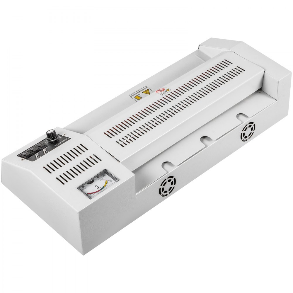 VEVOR Lamination Machine 12.6" Thermal Laminator Machine 4 Rollers System Portable Laminating Machine for Home School or Small Office Suitable for Use with Photos, Handouts or Other Laminating Needs