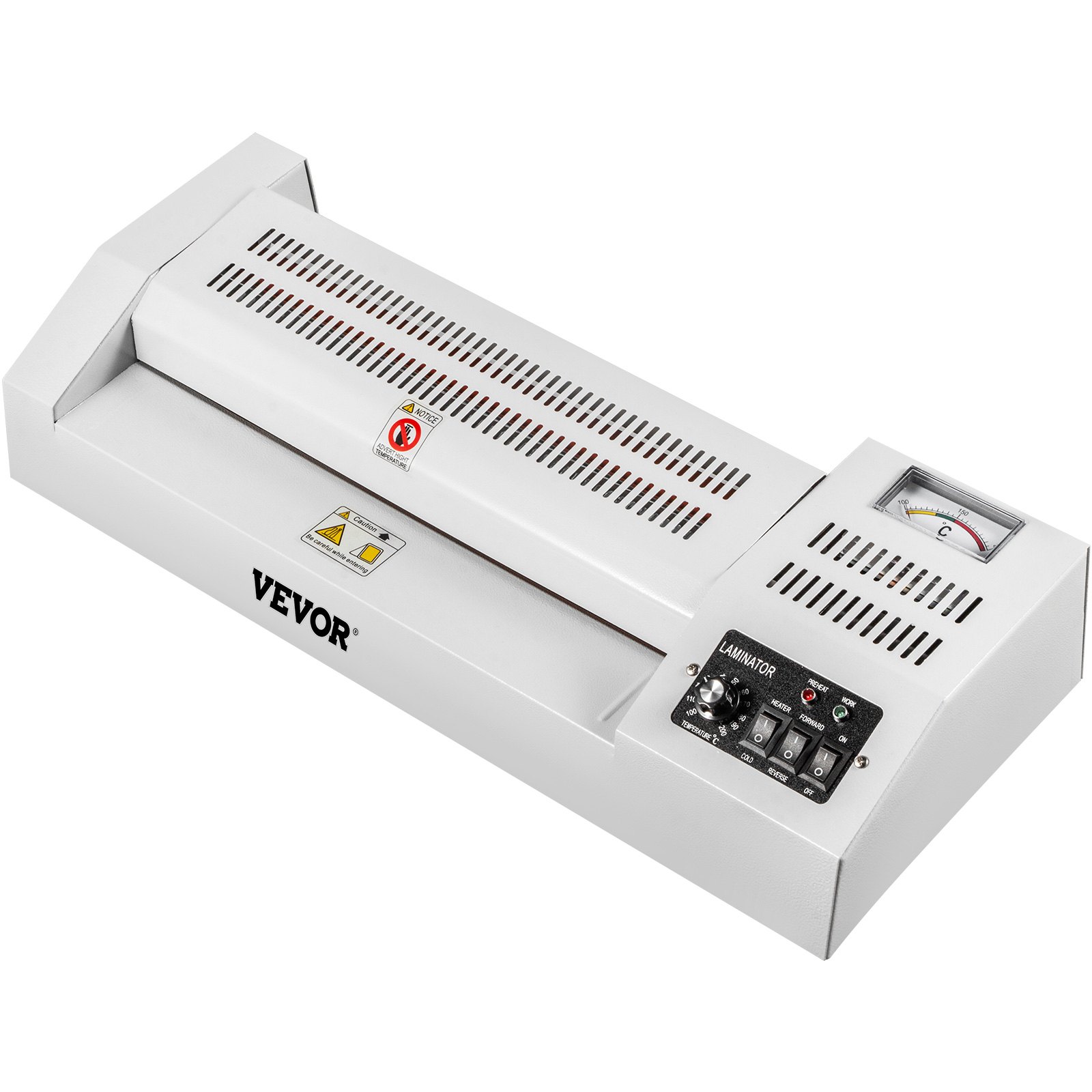 VEVOR Lamination Machine 12.6" Thermal Laminator Machine 4 Rollers System Portable Laminating Machine for Home School or Small Office Suitable for Use with Photos, Handouts or Other Laminating Needs