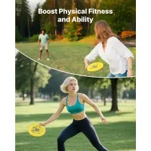 VEVOR Disc Golf Set with Putter Mid-Range and Driver Discs 3 Pack for Beginners