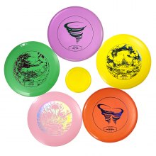 VEVOR Disc Golf Set with 5 Discs Mini Disc Marker for Beginners Outdoor Backyard