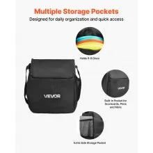 VEVOR Disc Golf Set with 6 Discs Mini Disc Marker and Portable Starter Bag